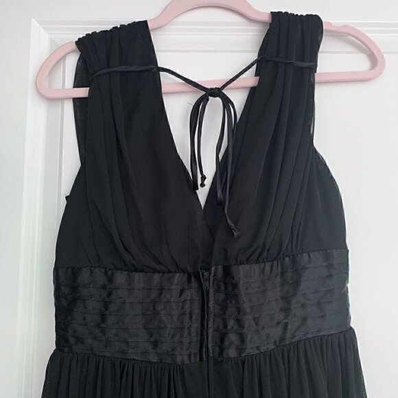 Trixxi Women Black Mini Dress, size Medium Junior - Picture 5 of 12